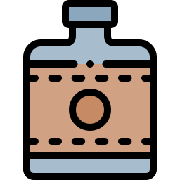 Hip flask icon