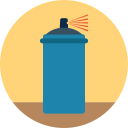 Paint spray icon