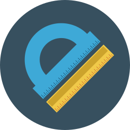 Protractor icon