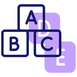 abc block icon