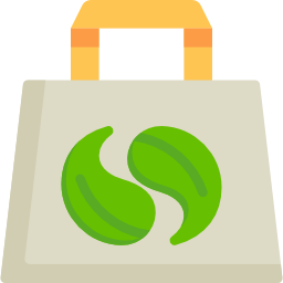 Recycled bag icon