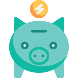 Piggy bank icon