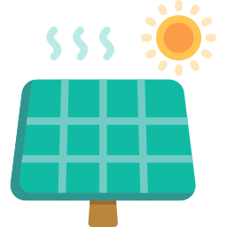 Solar panel icon