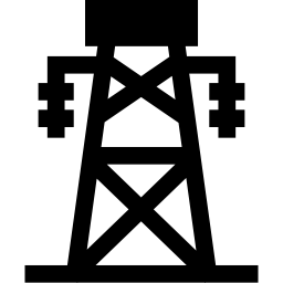 Electric tower icon