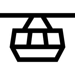 Cable car cabin icon