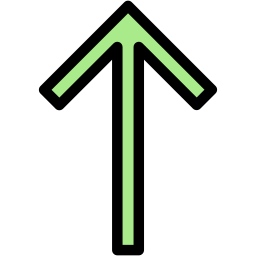 flèche vers le haut Icône