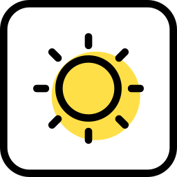 Sun icon