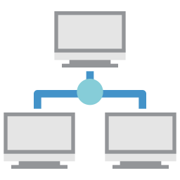 rede de computadores Ícone