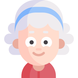 Old woman icon