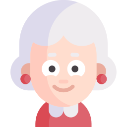 Old woman icon