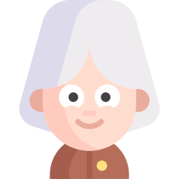 Old woman icon