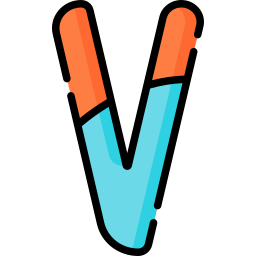 V icon