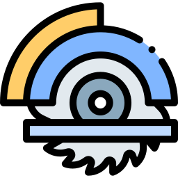 Wheel saw icon