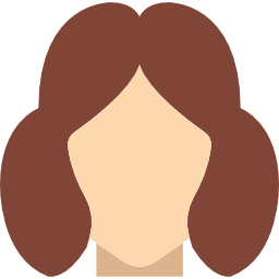 Woman hair icon