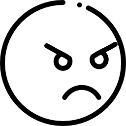 Angry icon