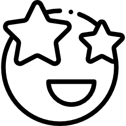 Smiling icon