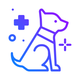 Service dog icon