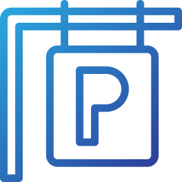 Free parking icon