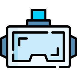 Virtual glasses icon