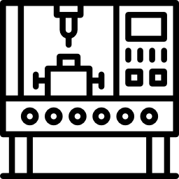 Industrial robot icon