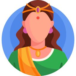 Indian woman icon