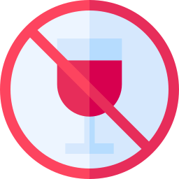 No alcohol icon