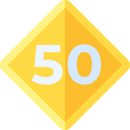 Speed limit icon