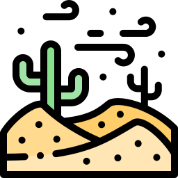 deserto Ícone