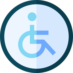 Disabled sign icon