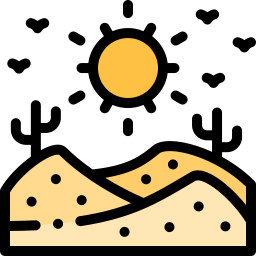 deserto Ícone