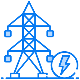 Electric pole icon