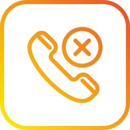 Missed call icon