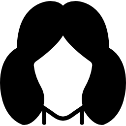 Woman hair icon