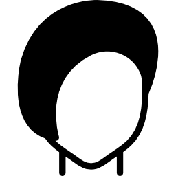 Woman hair icon