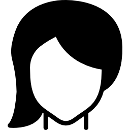 Woman hair icon