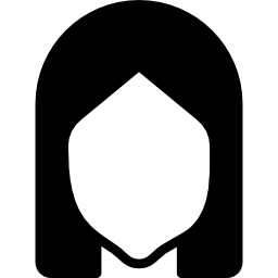 Woman hair icon