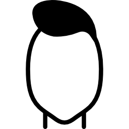 Man hair icon