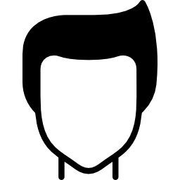 Man hair icon