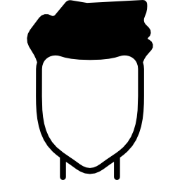 Man hair icon