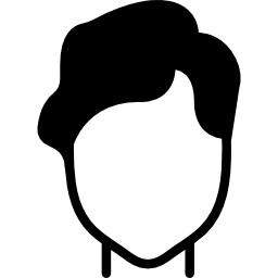 Man hair icon