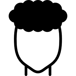 Man hair icon