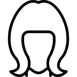 Woman hair icon