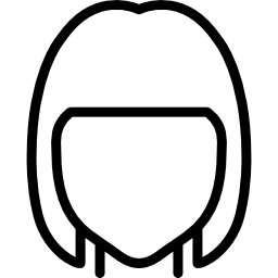 Woman hair icon