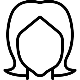 Woman hair icon