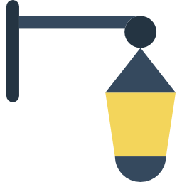 iluminação pública Ícone