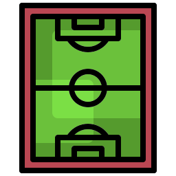 Football field icon