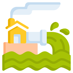 Waste water icon