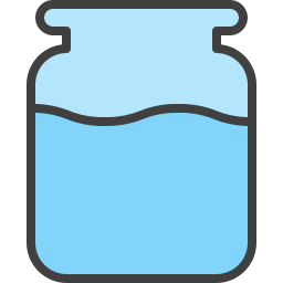 Milk jar icon