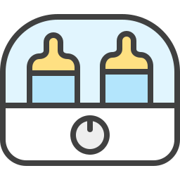 Baby bottle icon