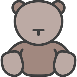 Teddy bear icon